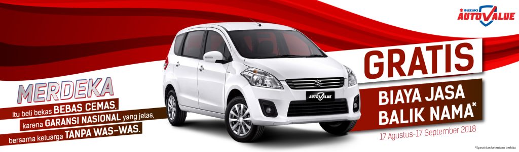 Beli Mobil Bekas Suzuki Gratis Biaya Jasa Balik Nama  