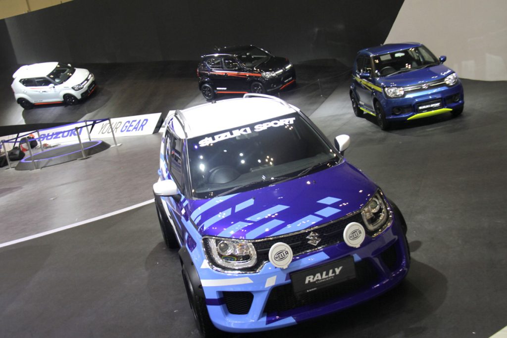 Tampilan Sporty Suzuki Ignis Rally Concept  