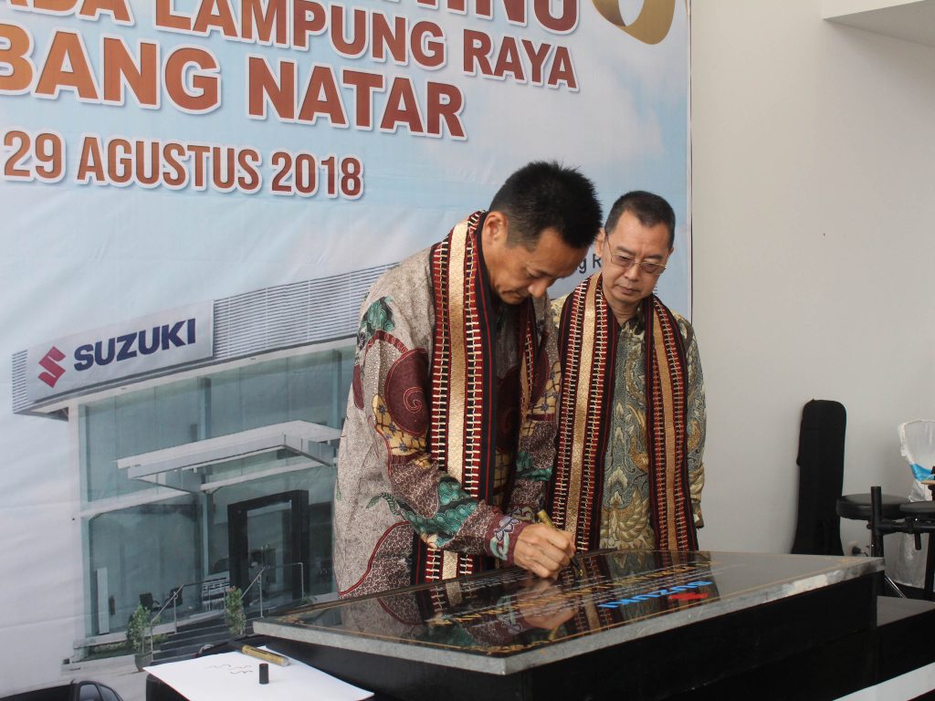 Suzuki Resmikan Outlet 3S di Lampung, Plus Body Repair  