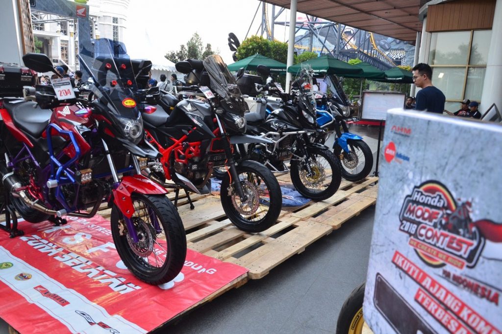 Ini Jawara Honda Modif Contest 2018 di Kota Bandung  