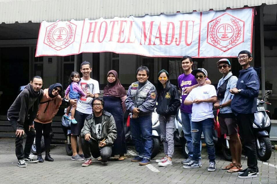 Komunitas Piaggio Zip Eksis di Jakarta  