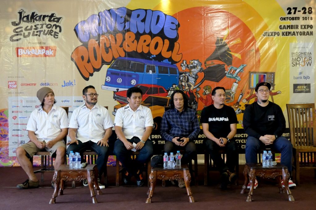 Jakarta Custom Culture, 'Drive, Ride, Rock n Roll'  