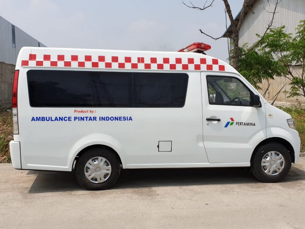 DFSK Super Cab Dipercaya Jadi Mobil Ambulance  
