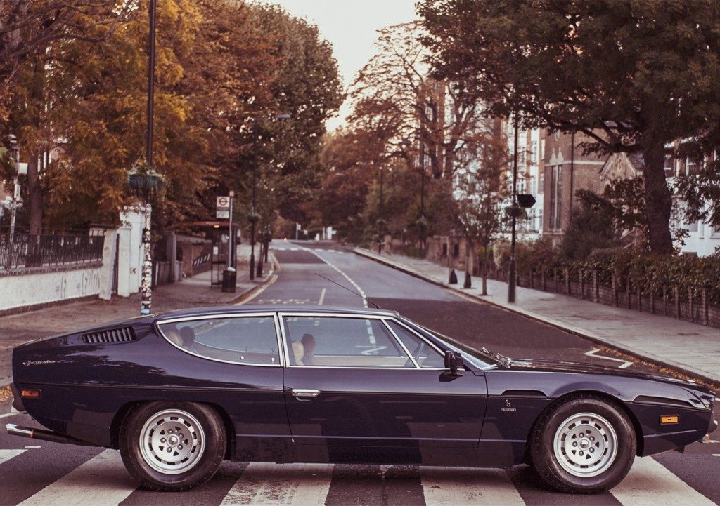 Lamborghini Espada Rayakan 50 Tahunnya di Abbey Road  