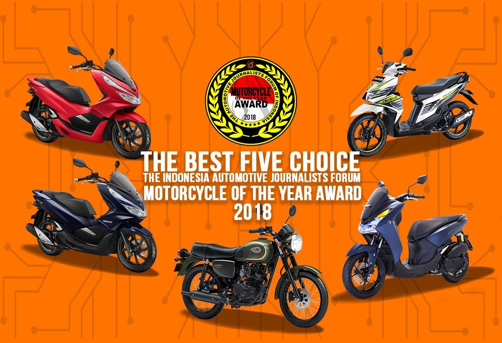 Honda PCX150 Hybrid Jadi Motorcycle of The Year 2018  