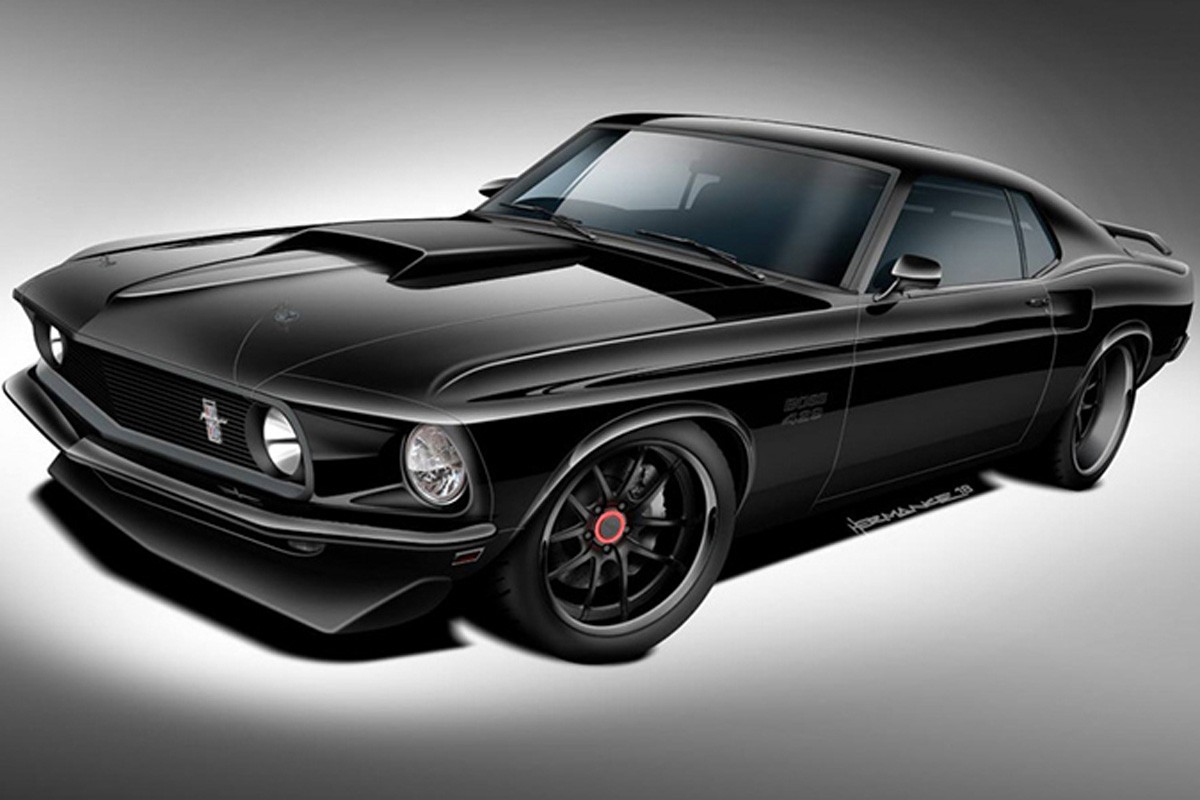 Mustang Boss 429 Garapan Classic Recreations Debut Di SEMA - OTOBLITZ ...