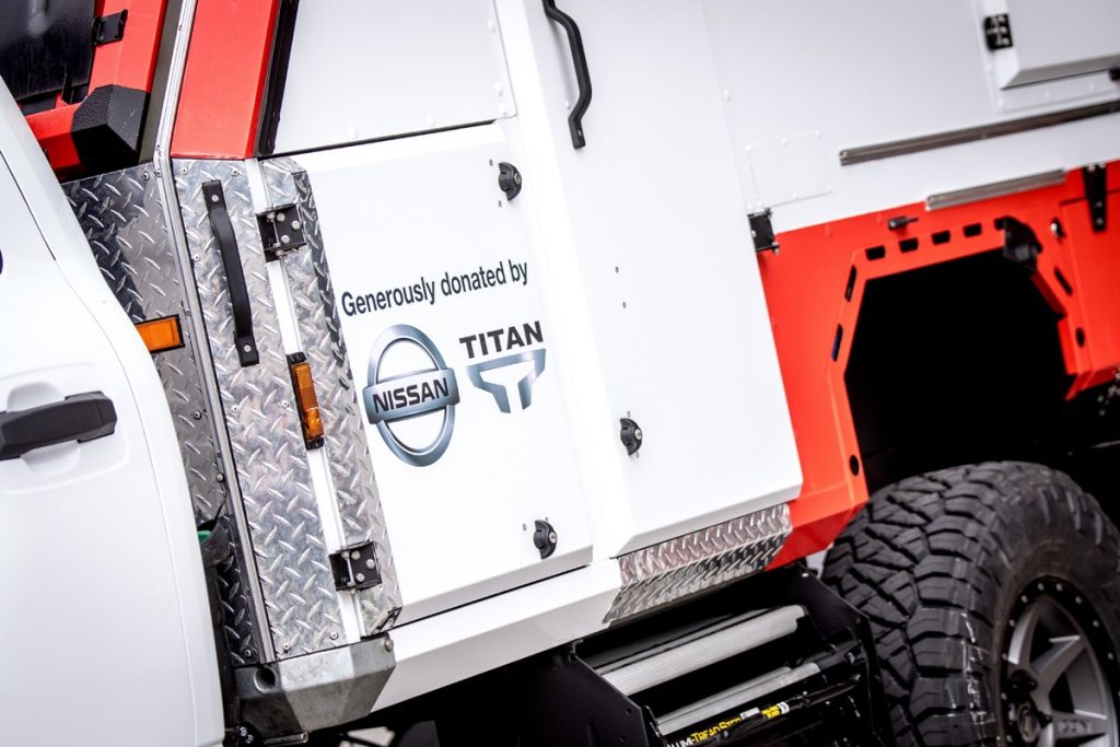 Nissan Titan XD untuk Penanggulangan Bencana  