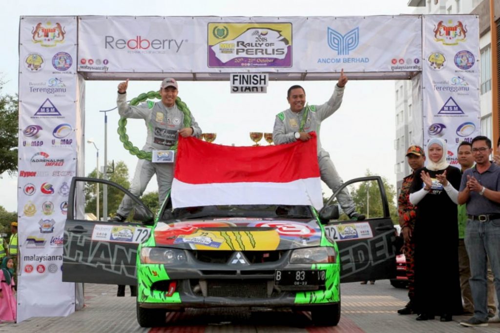 Pereli Indonesia Rebut Podium Pertama di Rally of Perlis  