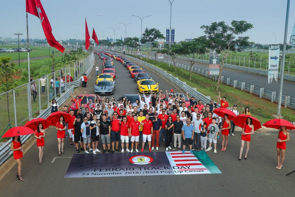 Berbagai Varian Ferrari Ikuti 'Ferrari Track Day 2018' 