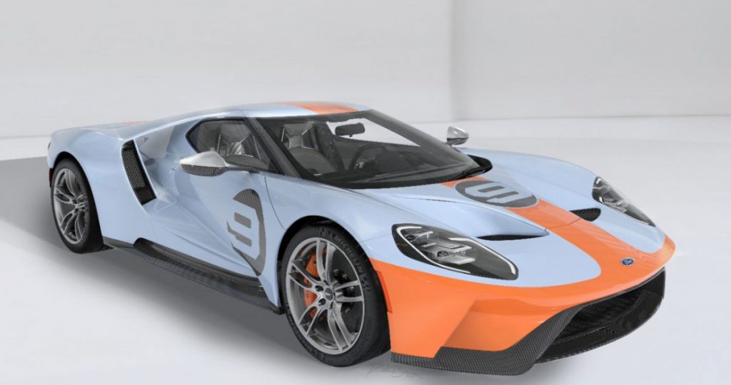 Ford GT Heritage Edition VIN 001 akan Dilelang!  