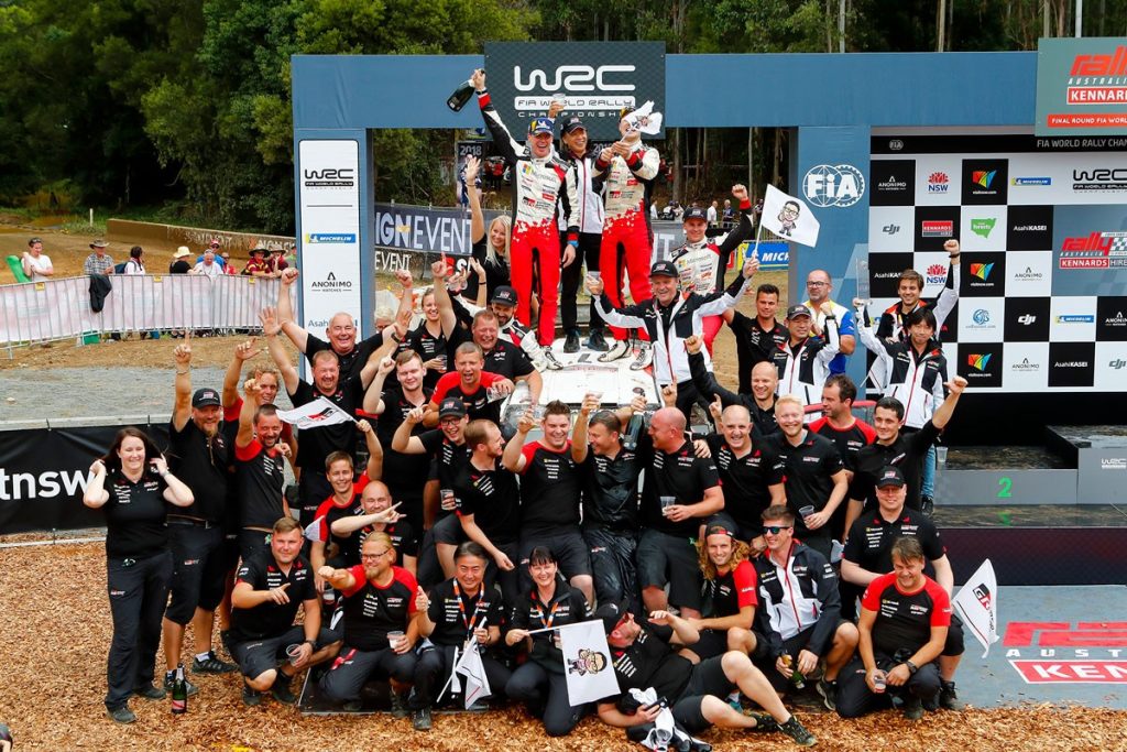 Toyota Gazoo Racing Juara Dunia WRC 2018  