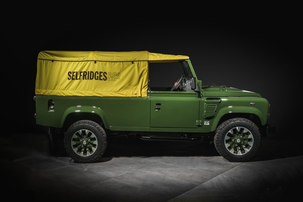 Selfridges Edition Land Rover Defender, Sudah Terpajang  