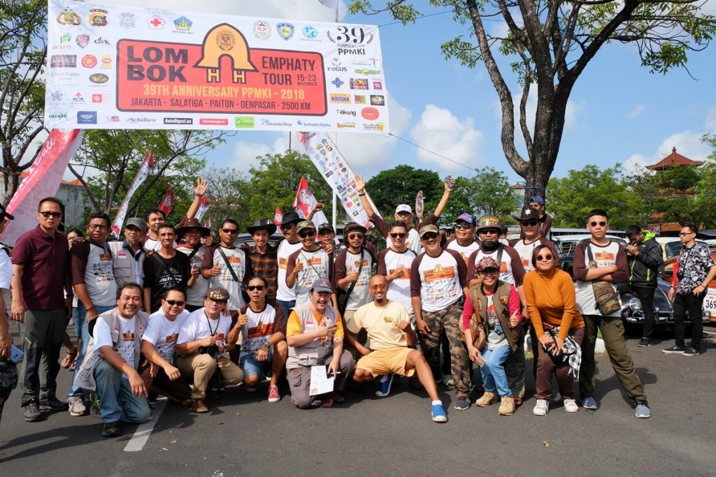 ‘Lombok-Palu Charity Tour PPMKI 2018’ Keliling Bali  