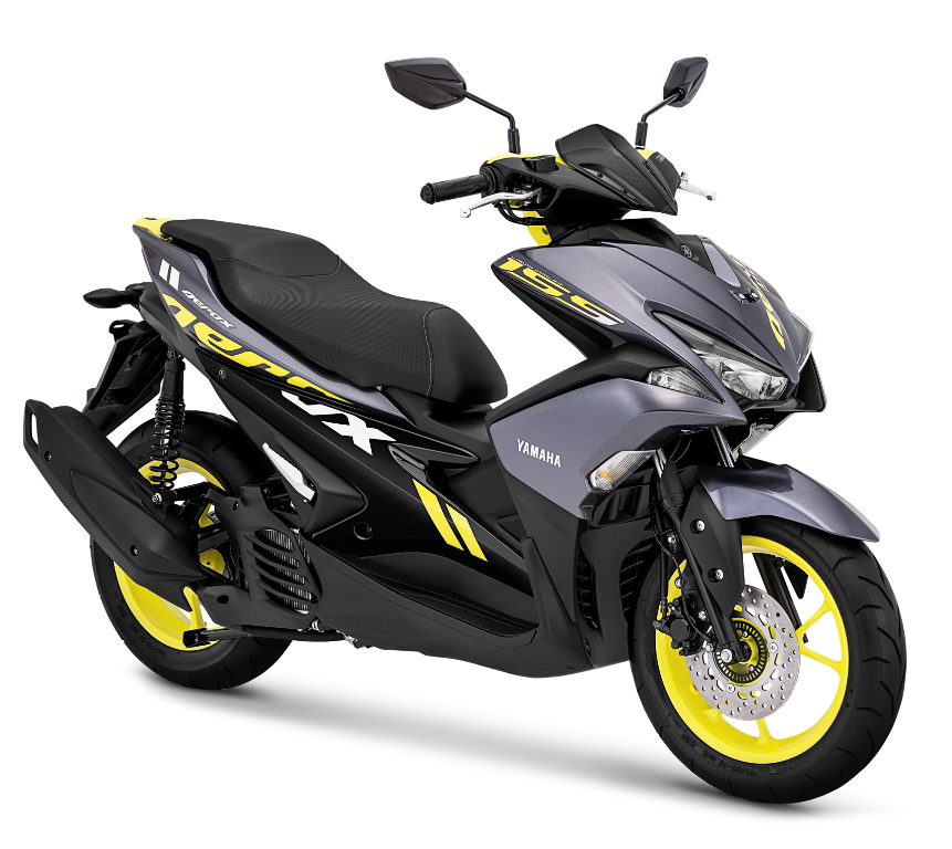 Yamaha Aerox 155 Lebih Sporty, Tampil dengan Warna Baru  