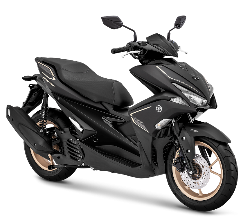 Yamaha Aerox 155 Lebih Sporty, Tampil dengan Warna Baru  