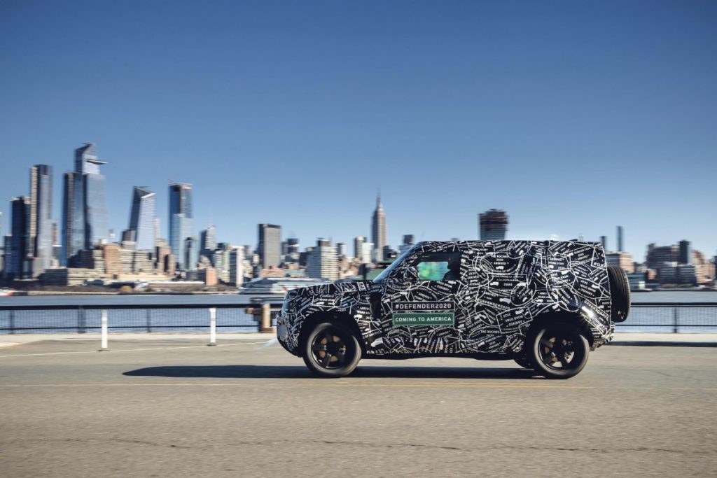 Land Rover Defender akan ke Amerika Tahun 2020  