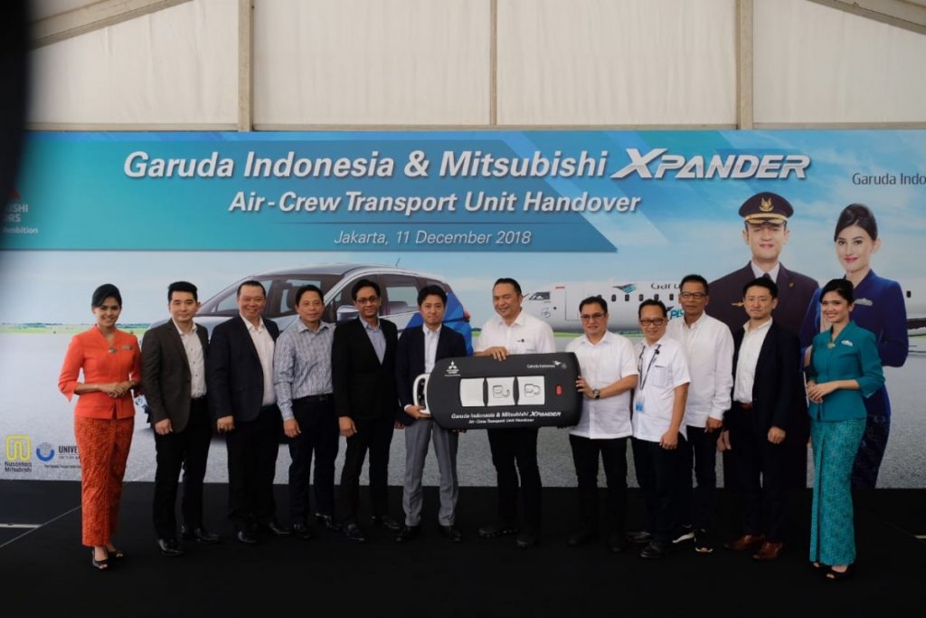 Mitsubishi Xpander Jadi Andalan Garuda Indonesia  