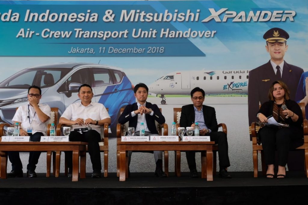 Mitsubishi Xpander Jadi Andalan Garuda Indonesia  