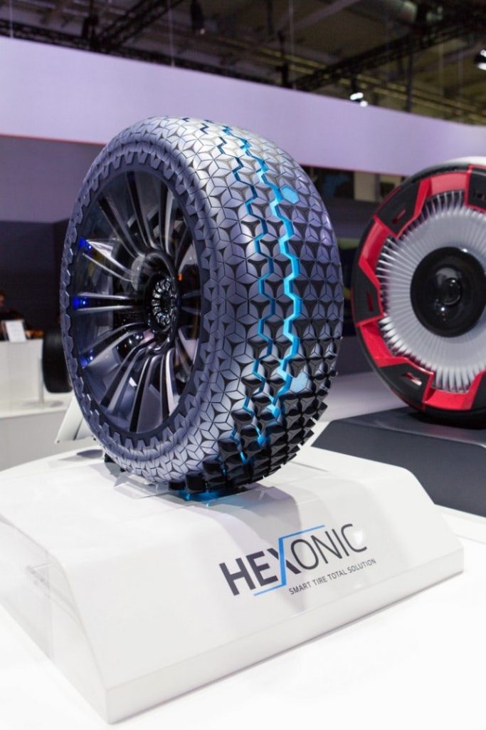 Hankook Hexonic Aeroflow, Ban Futuristik Karya Siswa 