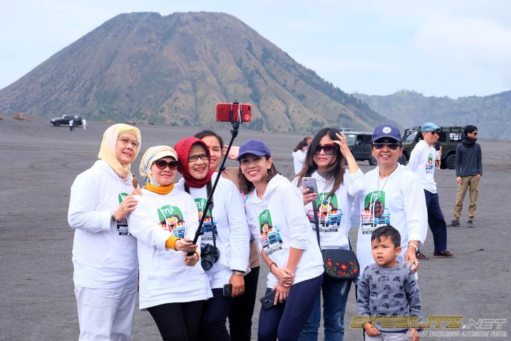 Keseruan 'MJI East Java Cul Tour 2018' di Bromo  