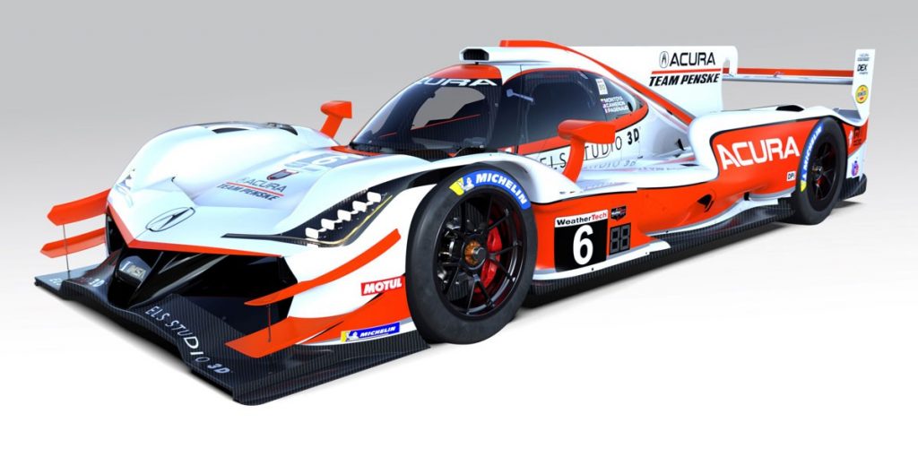 Ini Dia, Livery Terbaru Mobil Balap Acura ARX-05  