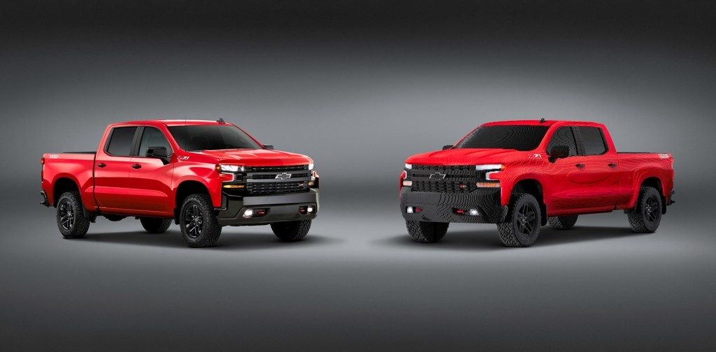 Chevrolet Silverado Terbuat dari LEGO  