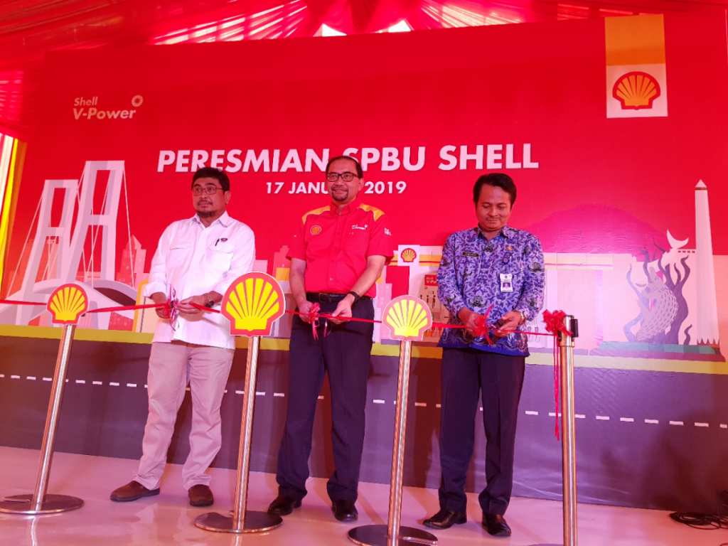 Shell Resmikan 4 SPBU Sekaligus di Jawa Timur  