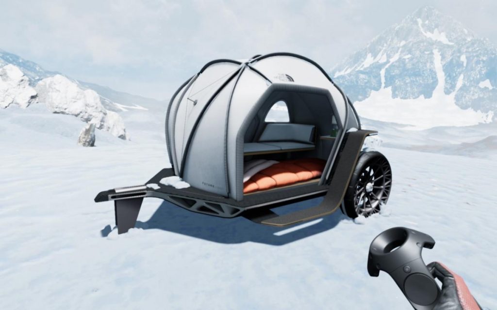 Futurelight Camper, Kolaborasi BMW dan North Face  