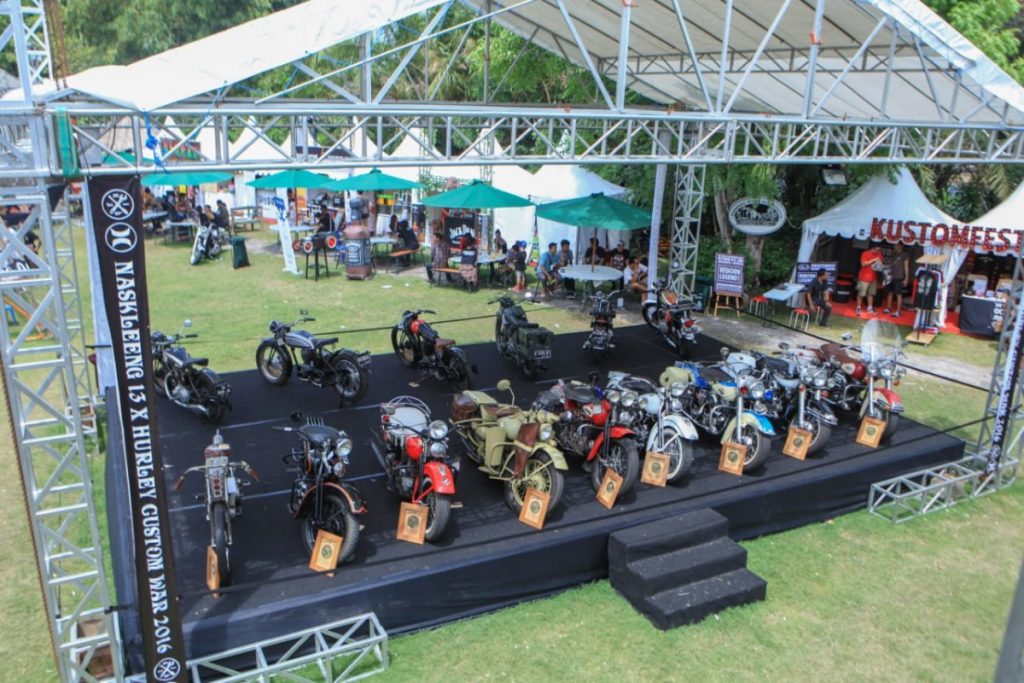 Perang Motor Custom 2019 di Bali  