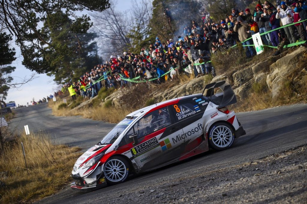 Toyota Yaris WRC Rajai 9 SS WRC Monte Carlo 2019  