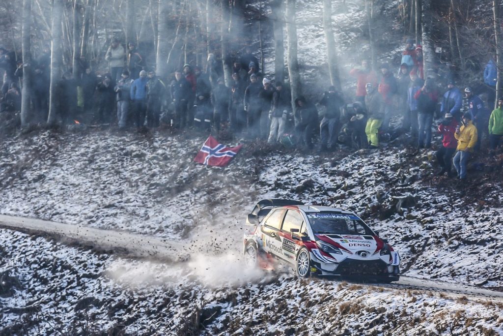 Toyota Yaris WRC Rajai 9 SS WRC Monte Carlo 2019  