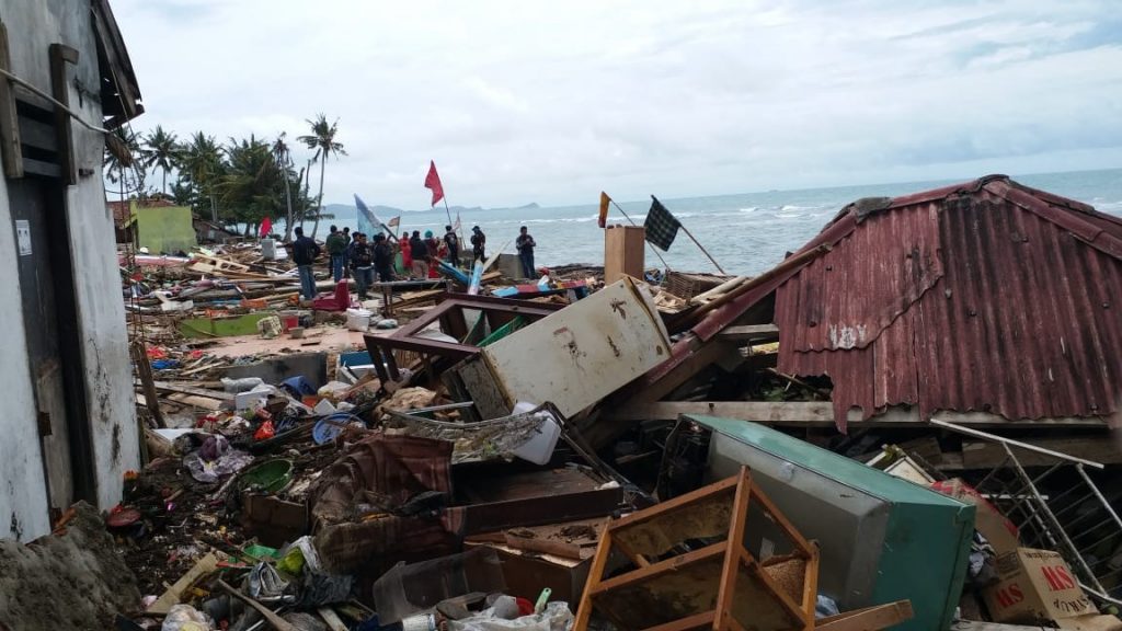 Aksi Sosial Yamaha Indonesia untuk Korban Tsunami Selat Sunda  