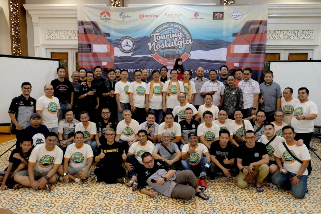 W124 MBCI Jakarta Chapter Gelar 'Touring Nostalgia'  