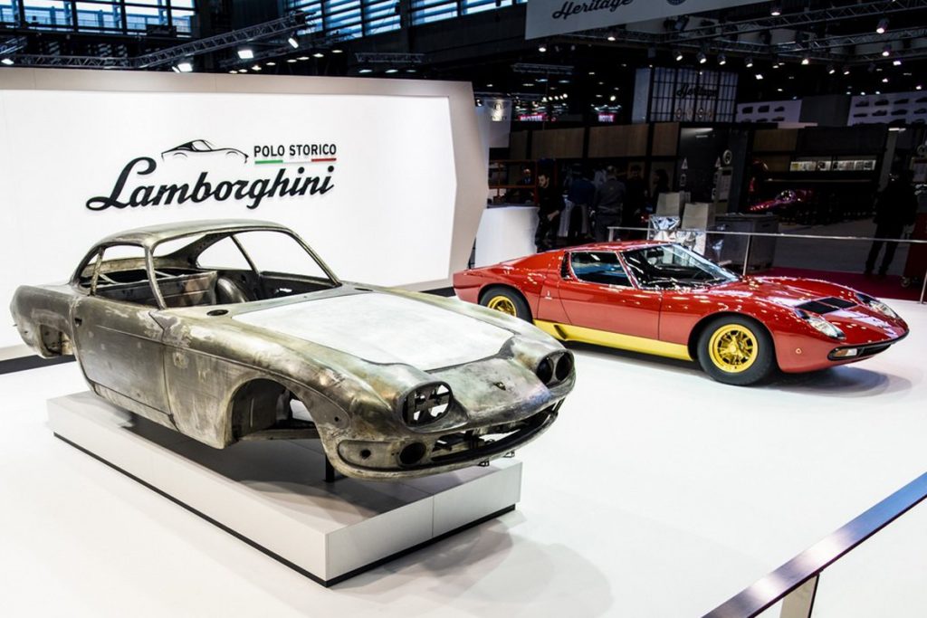 Lamborghini Miura SV 'Mejeng' di Retromobile 2019 Paris  