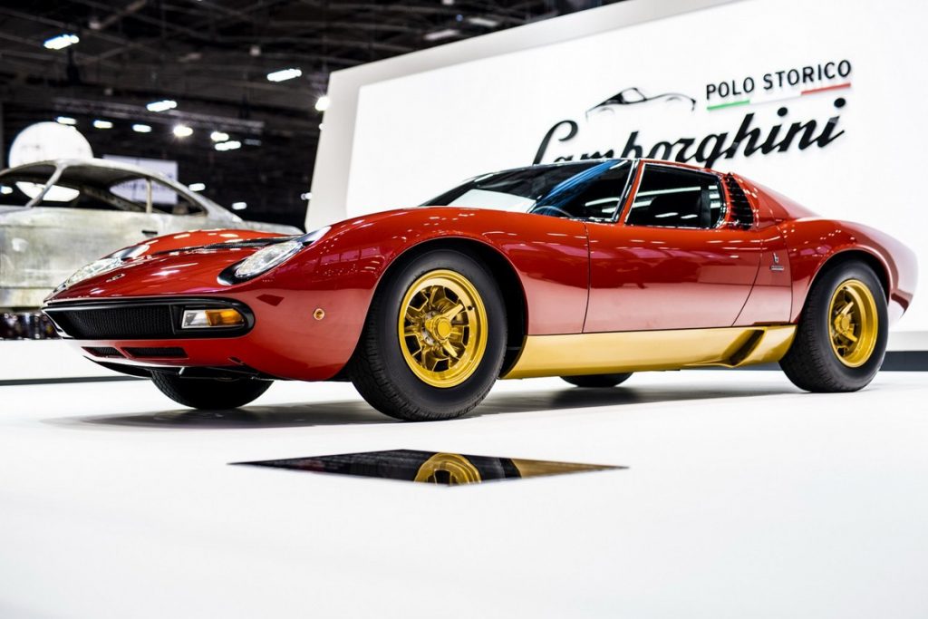 Lamborghini Miura SV 'Mejeng' di Retromobile 2019 Paris  