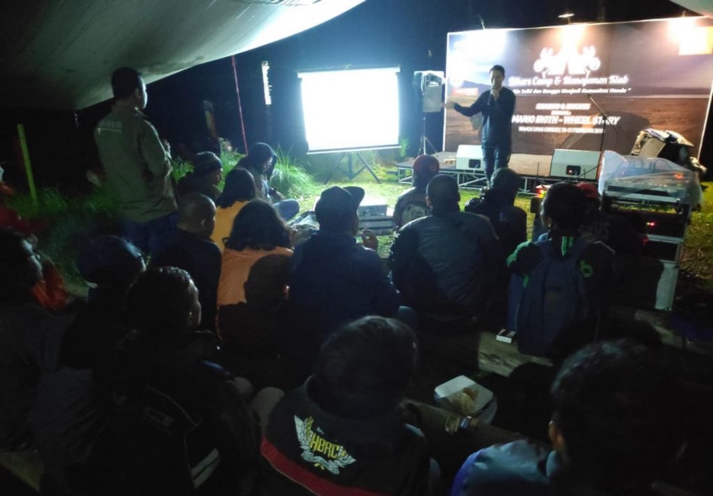 Bikers Honda Bandung Makin Akrab lewat Bikers Camp di Ciwidey  