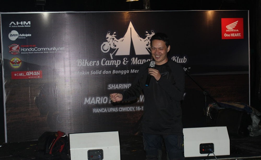 Bikers Honda Bandung Makin Akrab lewat Bikers Camp di Ciwidey  