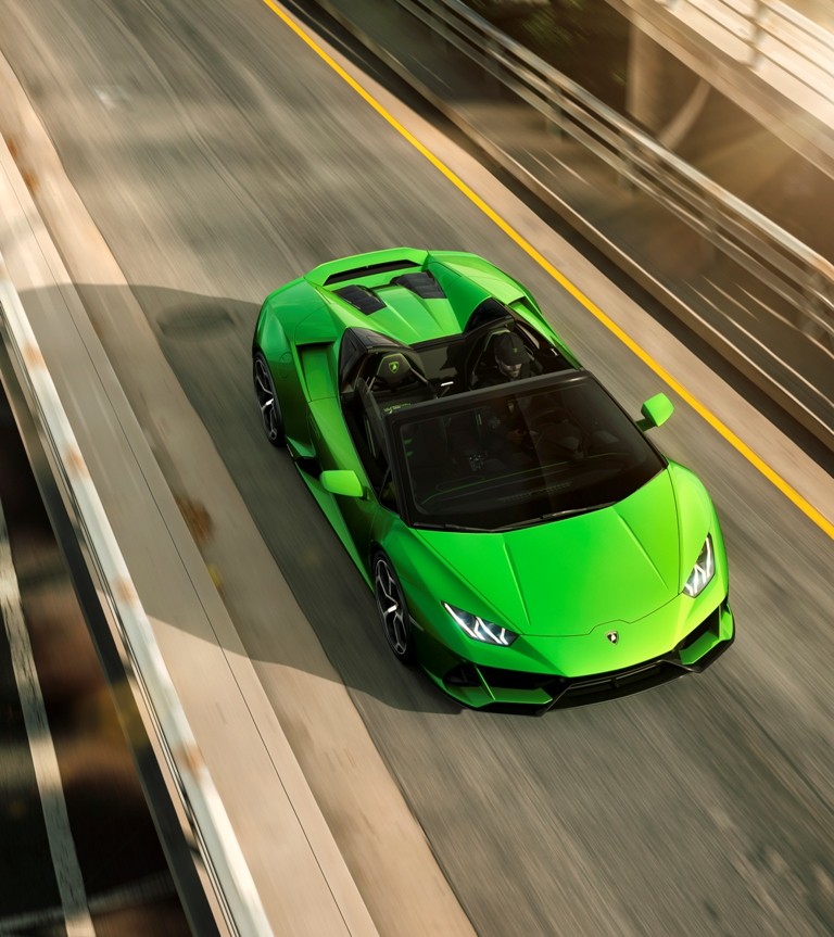 Lamborghini Huracan EVO Spyder akan Tampil di Geneva  