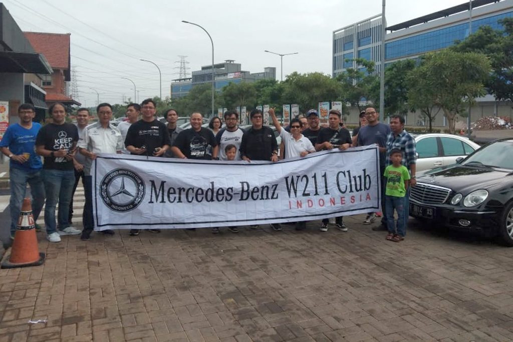 'Short Touring' Perdana MB W211 CI ke Bandung  