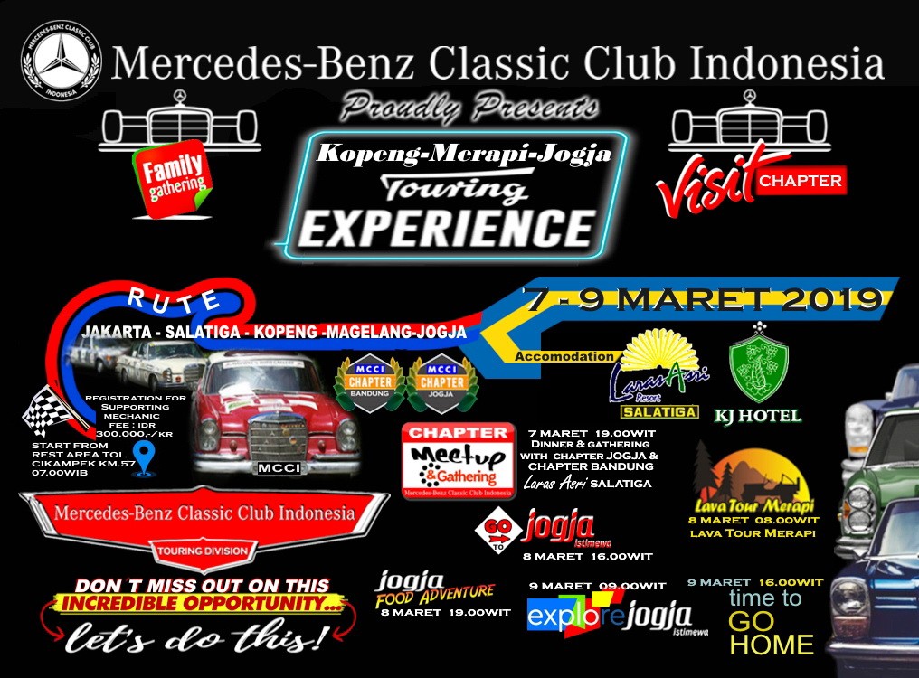 'Touring Experience', MCCI Bersiap Menuju Yogyakarta  