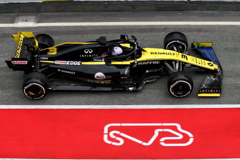 Renault Bertengger di Puncak Tes Pra-Musim F1 2019  