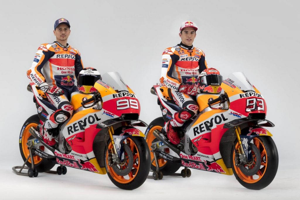 Inilah Pose Keren Foto Lorenzo dan Marquez Jelang MotoGP 2019  
