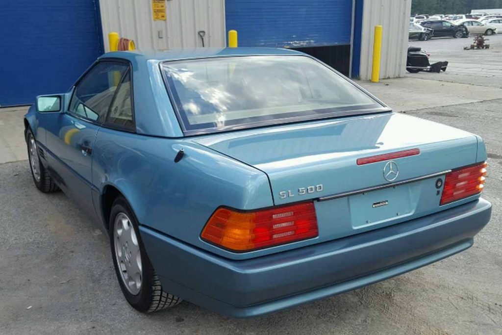 27 Tahun Dicuri, Mercedes-Benz SL500 1992 Ini Akan Dijual  