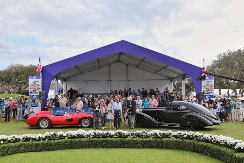Ferrari dan Mercedes Bersinar di Amelia Island Concours d’Elegance  
