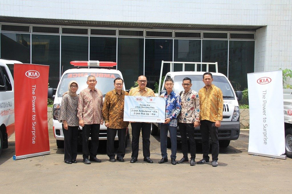 Kia Donasikan 4 Mobil untuk Bantu Korban Bencana Palu  
