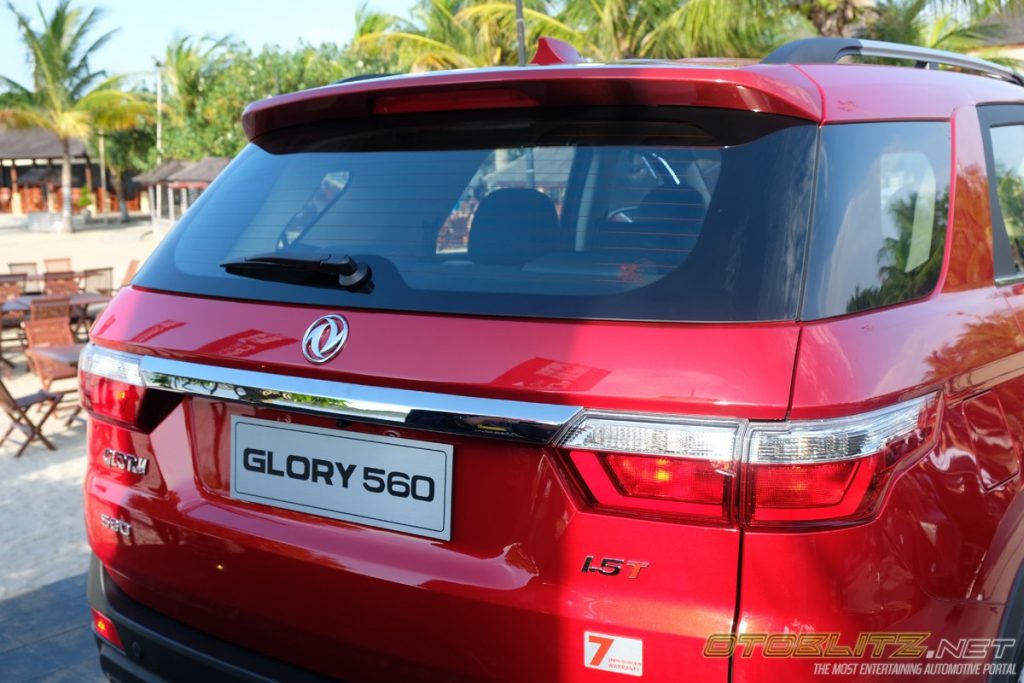 Glory 560, 'SUV Compact' Bergaya Eropa 