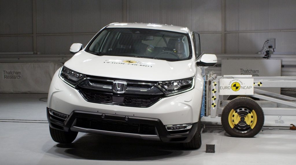 New Honda CR-V Lolos Uji Keselamatan Terbaik Eropa  