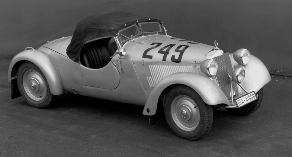 Menilik Sejarah Singkat Mercedes-Benz 170VS 1938  