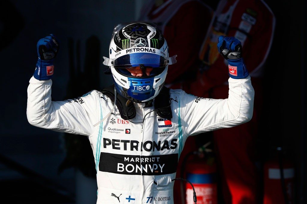 Hamilton Tugas Jegal Ferrari, Bottas Awali Kemenangan  