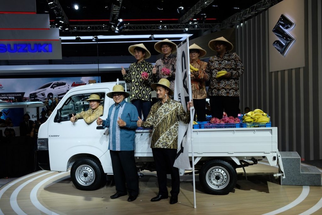 World Premier Suzuki New Carry Pick Up di Telkomsel IIMS 2019  